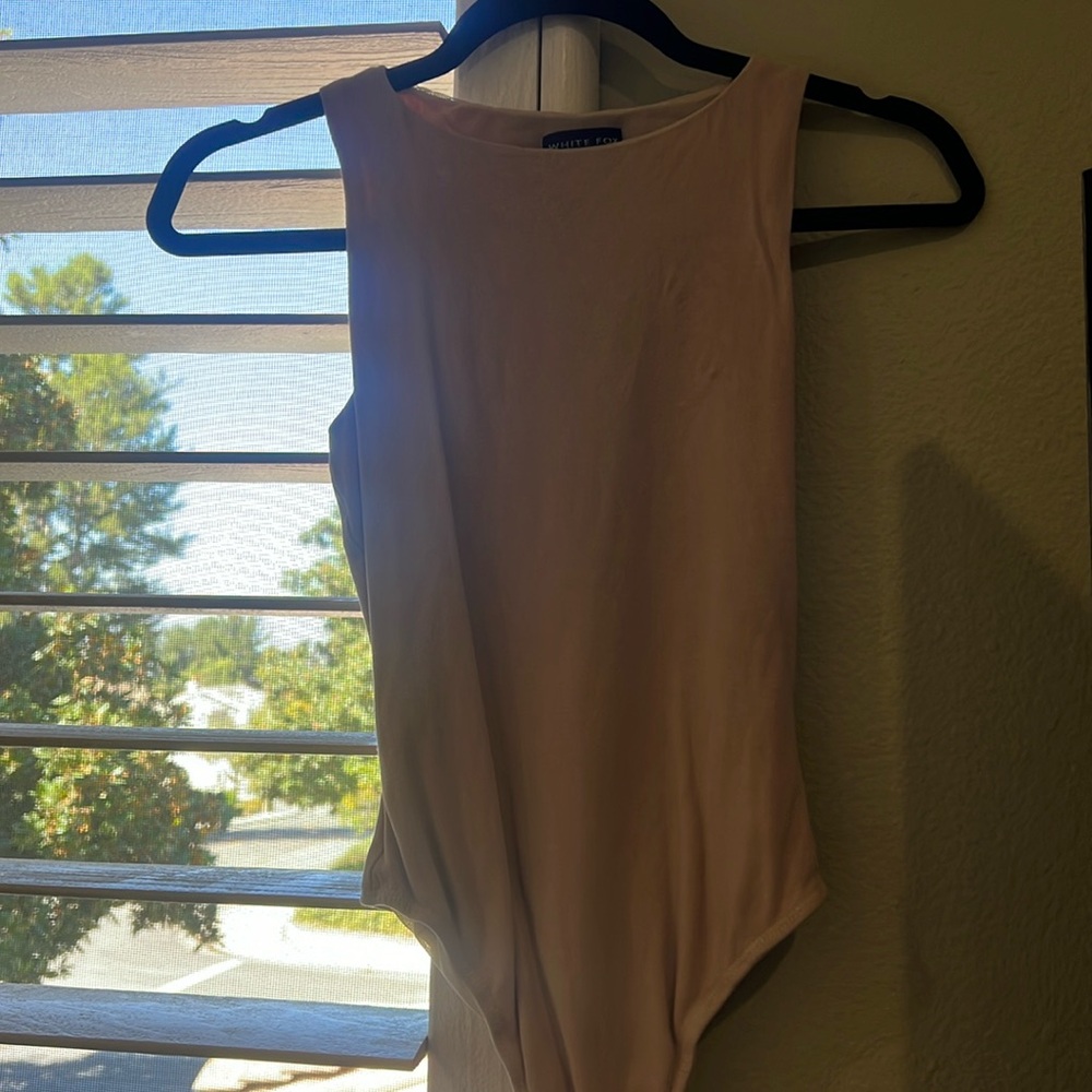 White fox boutique bodysuit